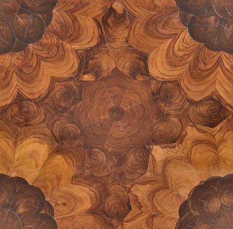Olive Wood Rosette 353 Mm Architextures, FancyWalls, Wallpaper, შპალერი