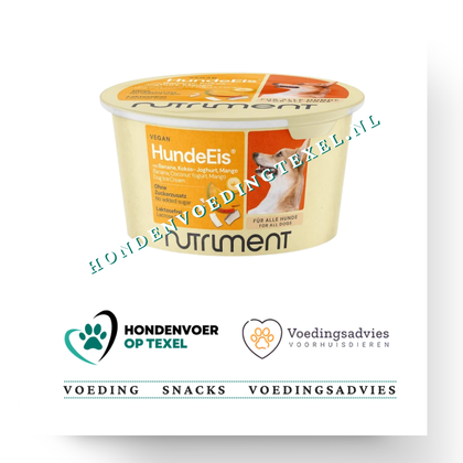Hondenijs Banaan, Kokosyoghurt en Mango
