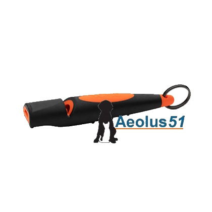 Acme Alpha hondenfluit 211.5 zwart oranje