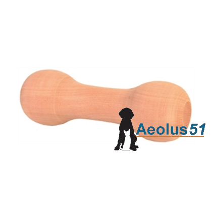 Apporteerblok hout 125 gram