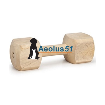Apporteerblok hout 650 gram