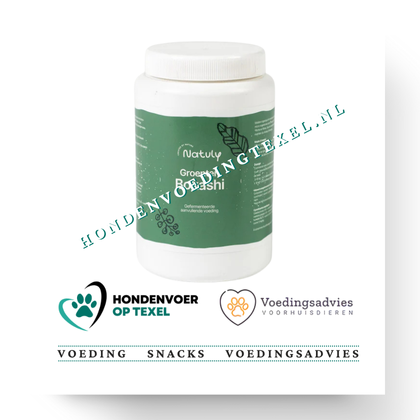 Bio Groentenbokashi voor honden 750 gram