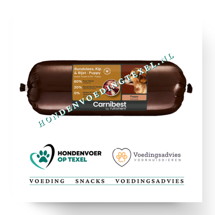 Carnibest Natuurvoer afspenen  16 x 500 gram