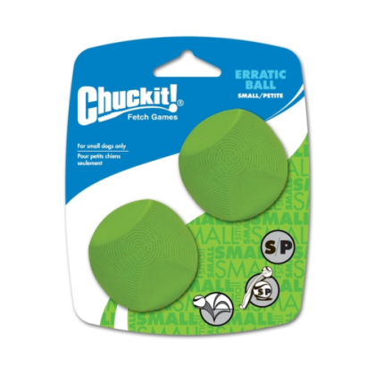 Chuckit Erratic 5 cm 2 stuks