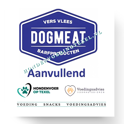 Dogmeat Kalkoen-Parelhoen-Paard 1 kilo