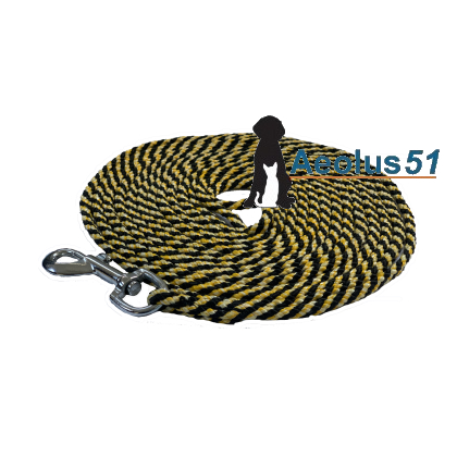 Gappay Lange lijn nylon geel 5 m x 5 mm