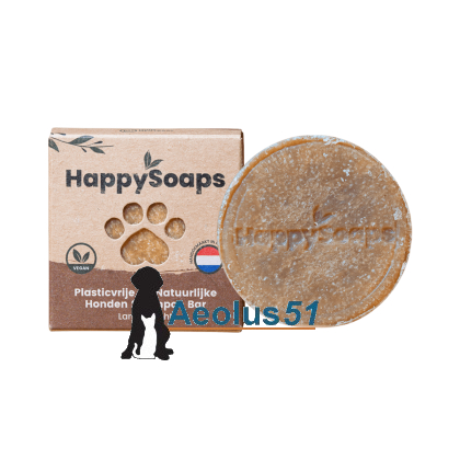 HappySoaps hondenshampoo lange vacht