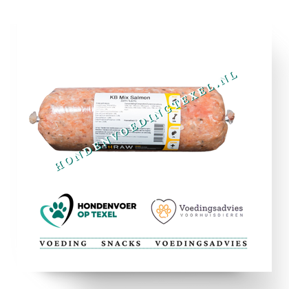 KB Raw Mix zalm 10 x 1 kilo