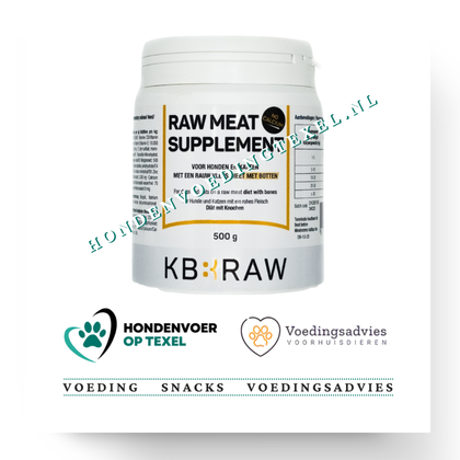 KB RAW supplement - no calcium 500 gr