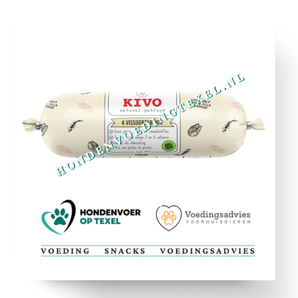 KIVO 4 vissoorten 20 x 500 gram