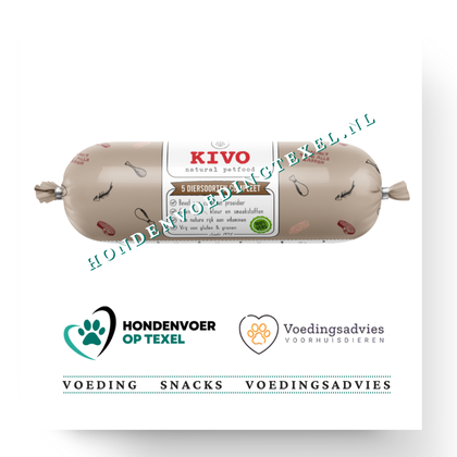 KIVO 5 diersoorten 10 x 1 kilo