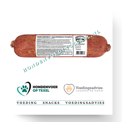 Pure instinct paard kalkoen compleet 1 kg