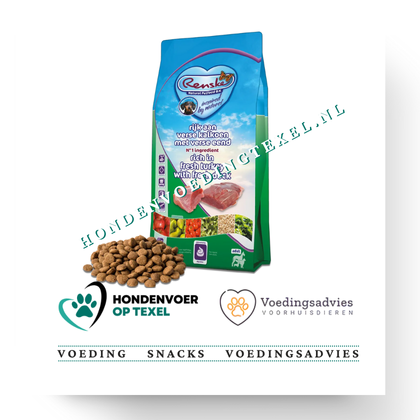 Renske super premium kalkoen eend 12 kg