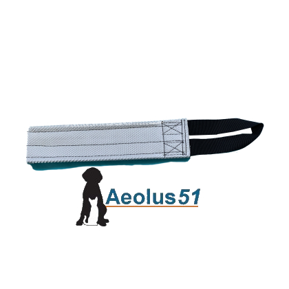 Rol plat brandslang wit [extra strong] 30 x 7 cm
