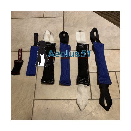 Rol plat nylcot blauw [extra strong] 20 x 5 cm