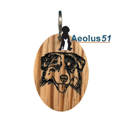 Sleutelhanger Australian Shepherd
