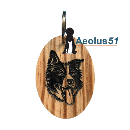 Sleutelhanger Border Collie