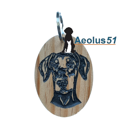 Sleutelhanger Dobermann
