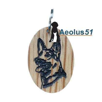 Sleutelhanger Duitse Herder 2