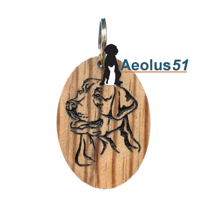 Sleutelhanger Labrador 1