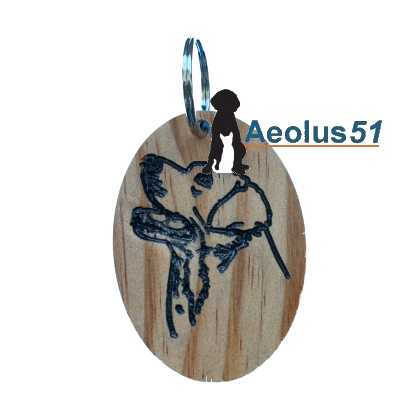 Sleutelhanger Labrador 3