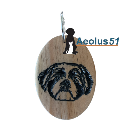 Sleutelhanger Shih Tzu