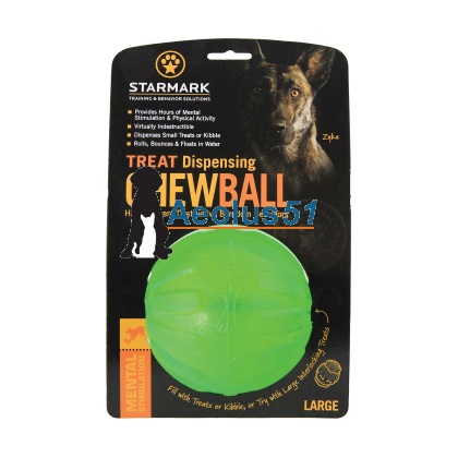 Starmark treat dispensing chewball 10 cm