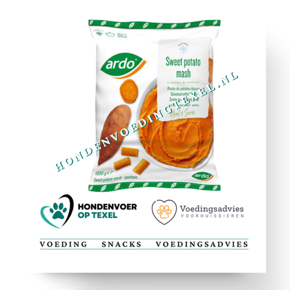 Zoete aardappel puree 1 kilo
