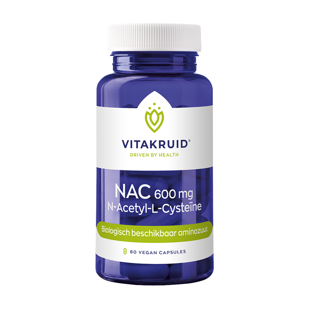 Vitakruid NAC 600 mg N-Acetyl-L-Cystein