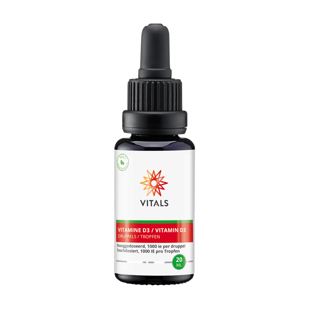 Vitals Vitals Vitamin D3 Droppar 1000 IE
