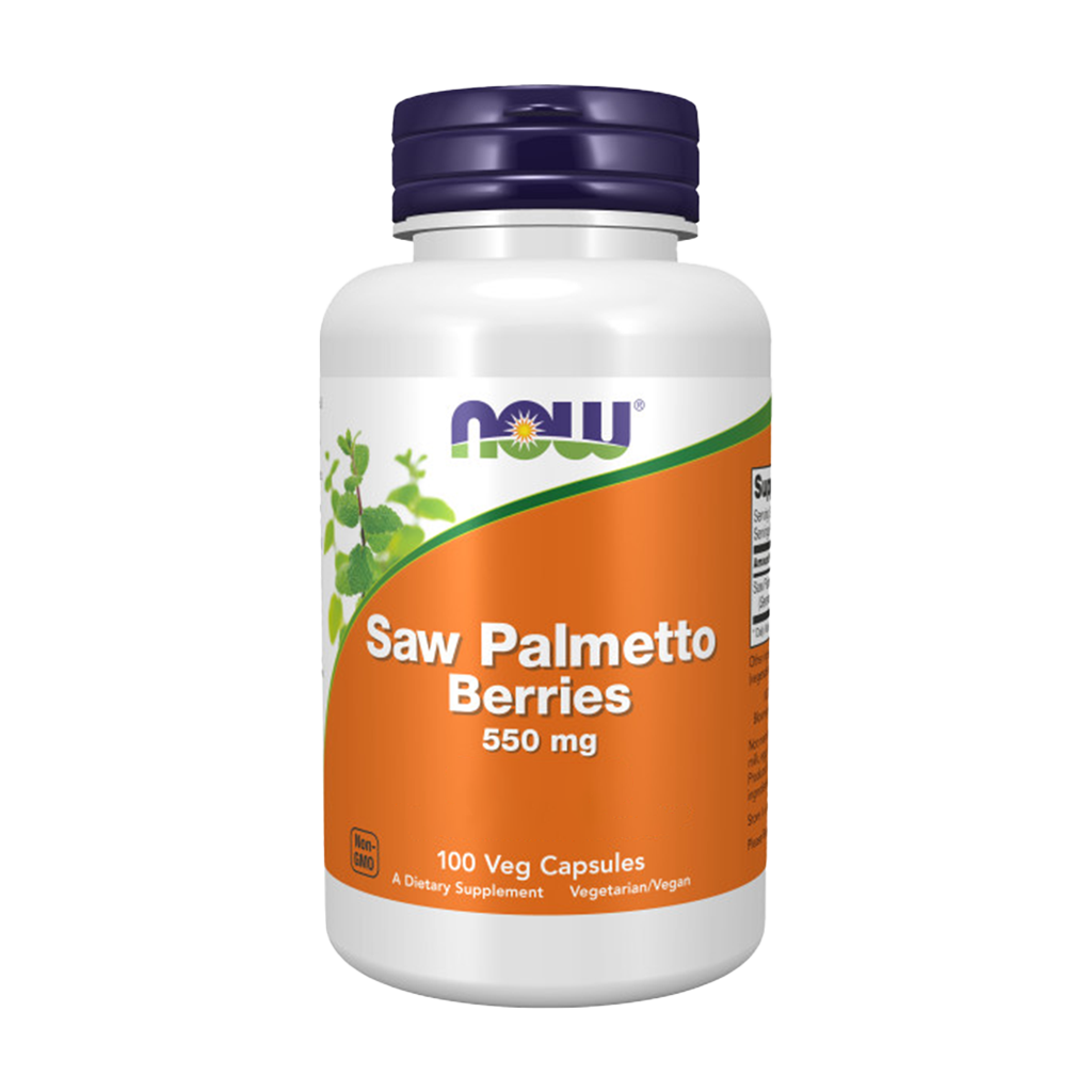 NOW Foods Saw Palmetto bär 550 mg kapslar