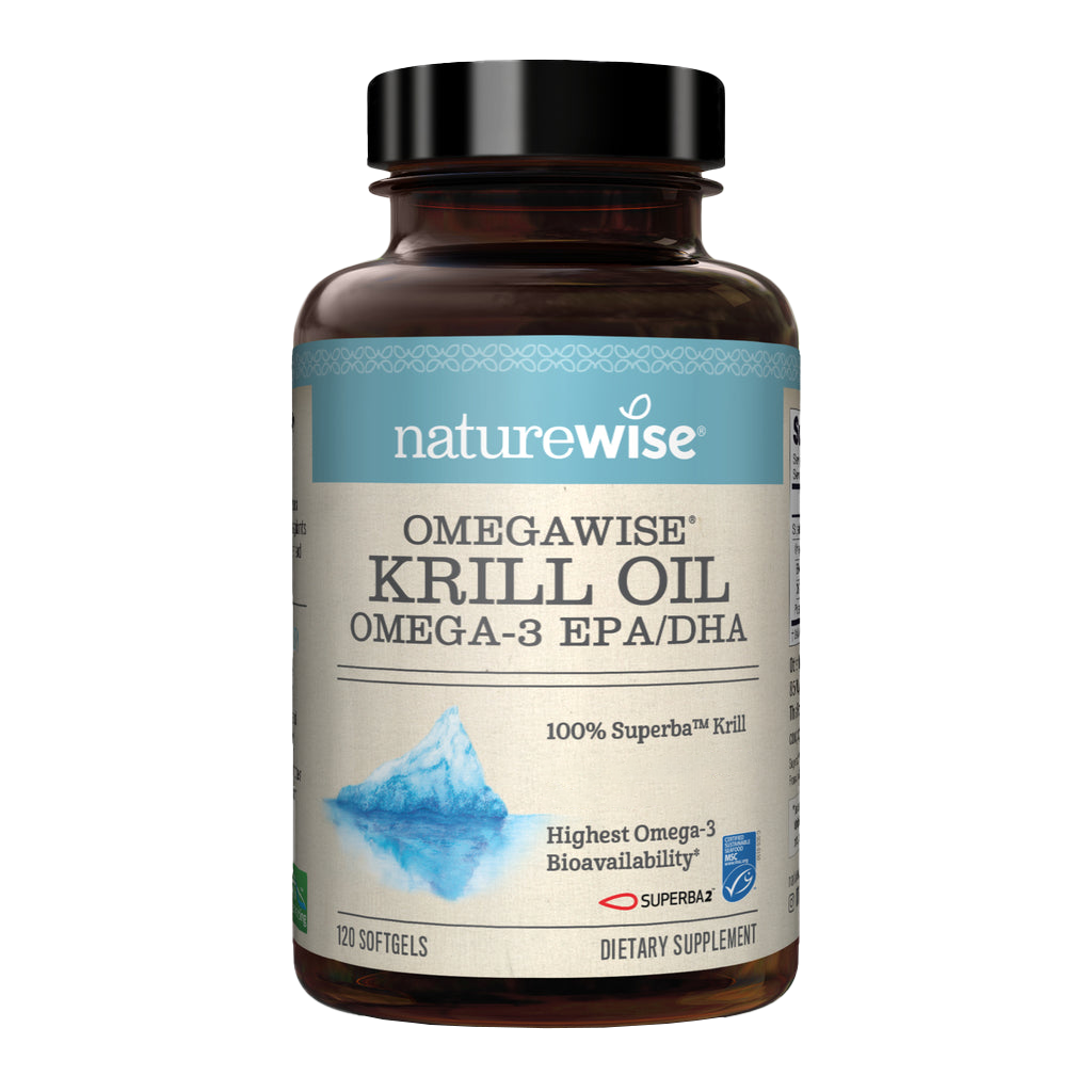 NatureWise Krillolja 1 000 mg (120 softgels)