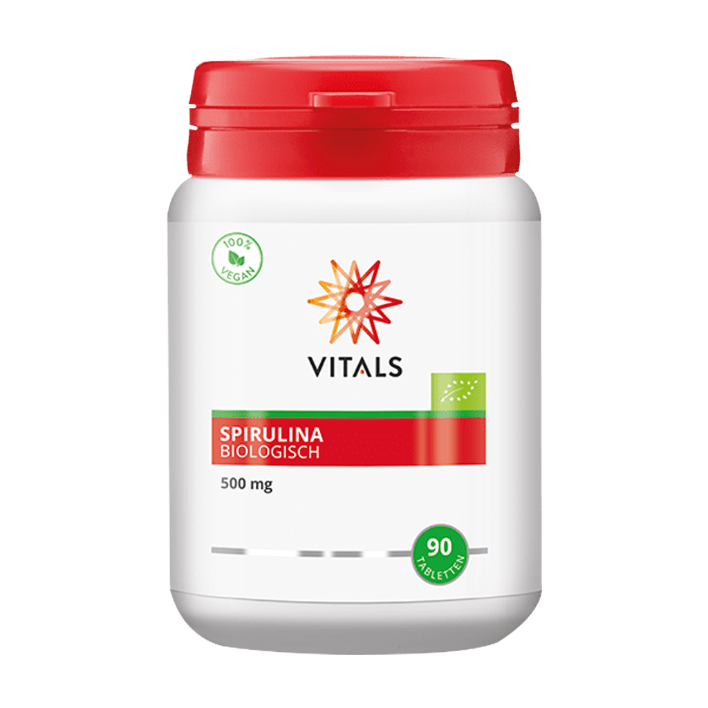 Vitals Spirulina 500 mg ekologisk (90 tabletter)