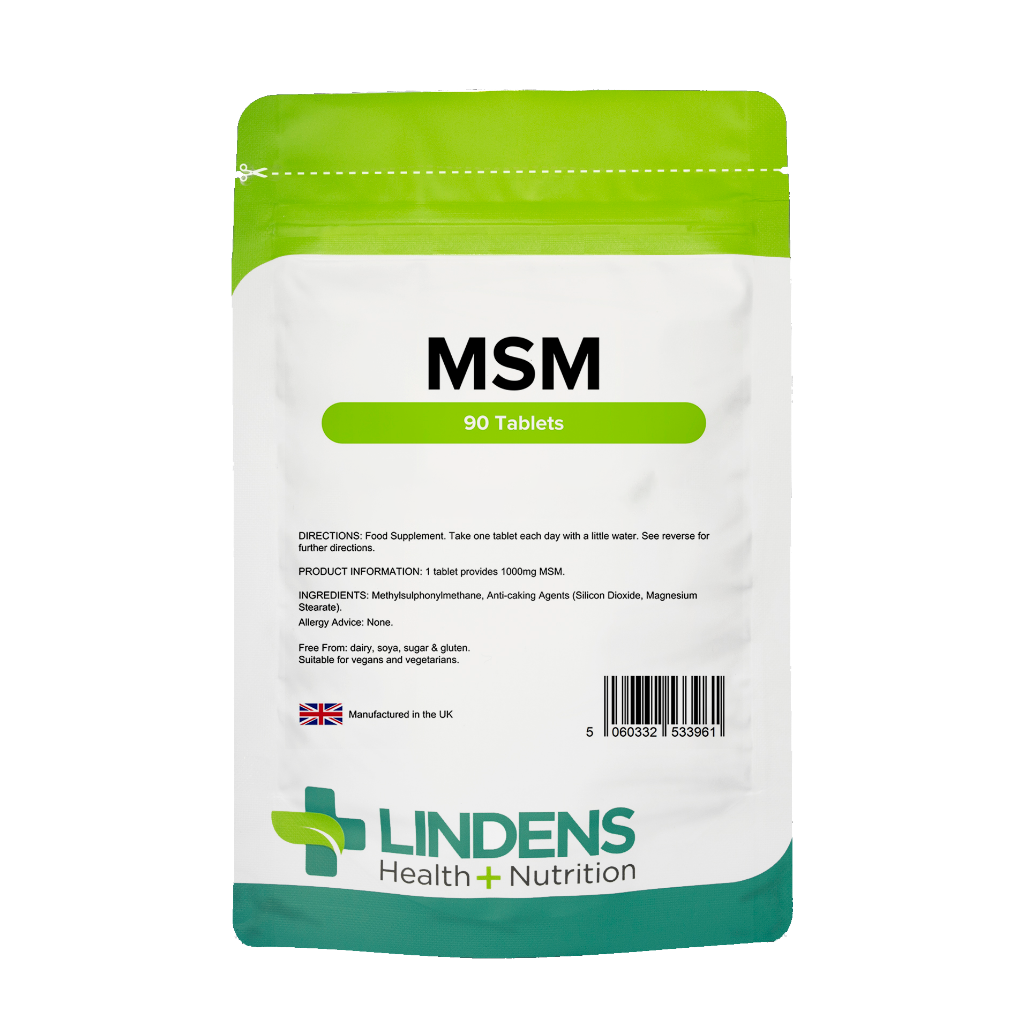 Lindens MSM 1000 mg (90 tabletter)