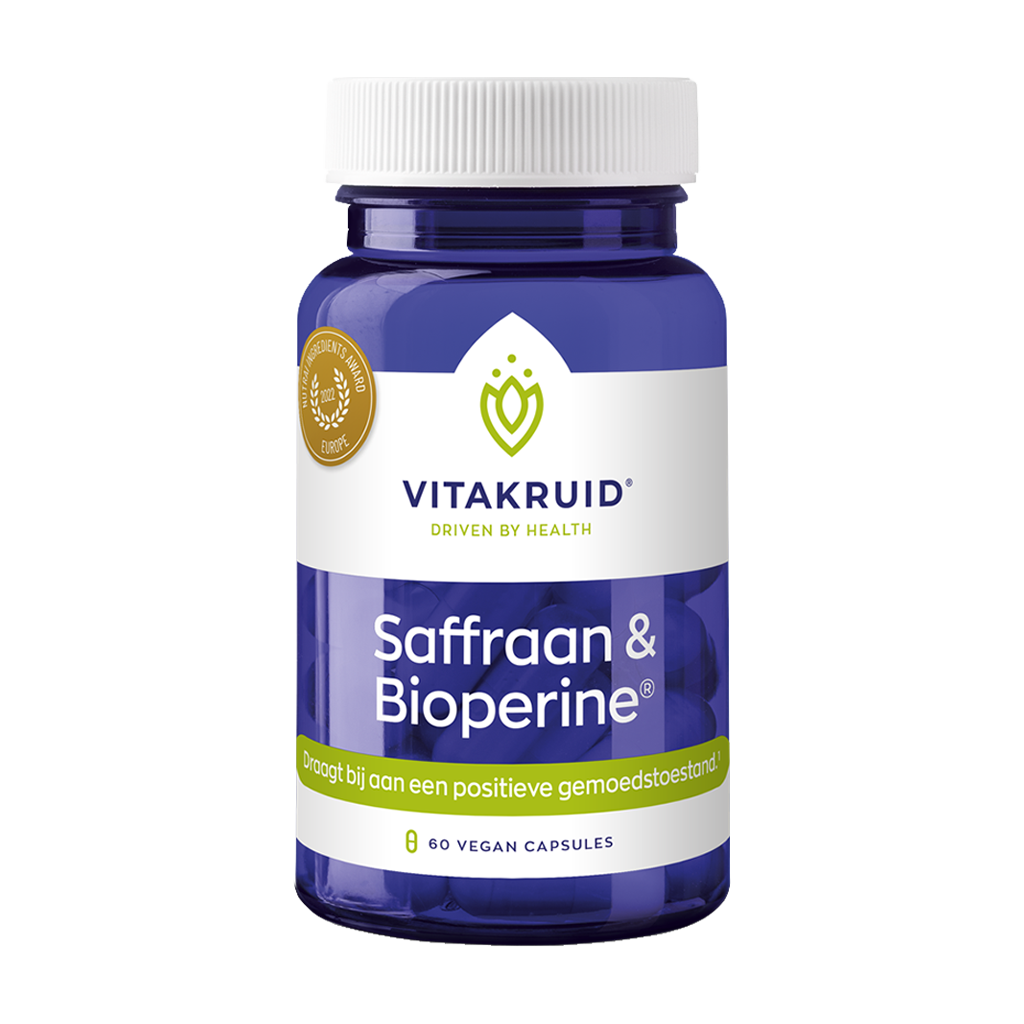 Vitakruid Vitakruid Saffran & Bioperine® (60 veganska kapslar)