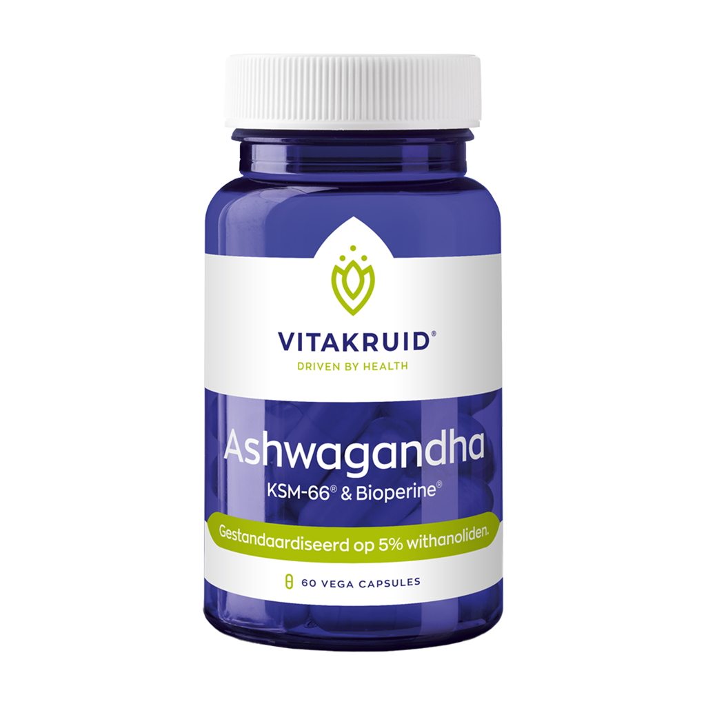 Vitakruid Ashwagandha KSM-66® och Bioperine®