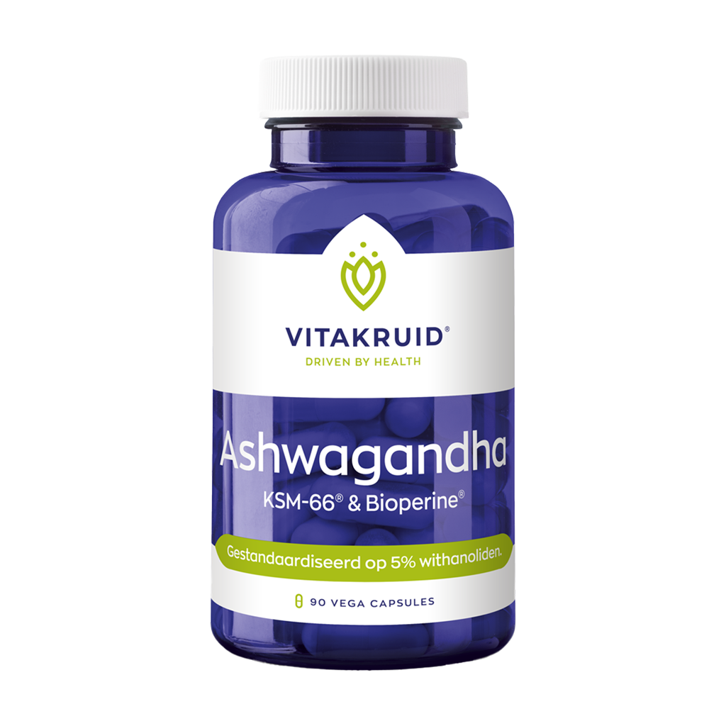 Vitakruid Ashwagandha KSM-66® och Bioperine®