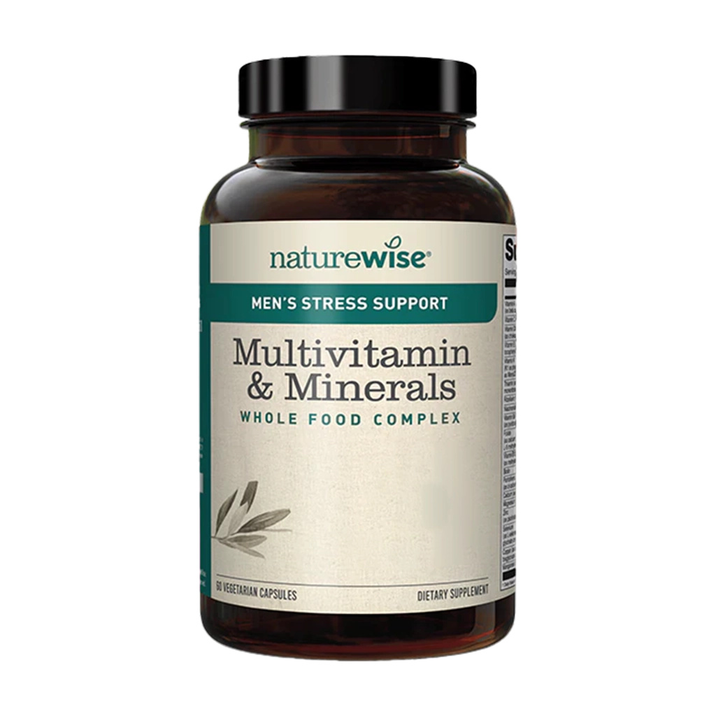 NatureWise Multivitamin för män med stöd för stress (60 kapslar)