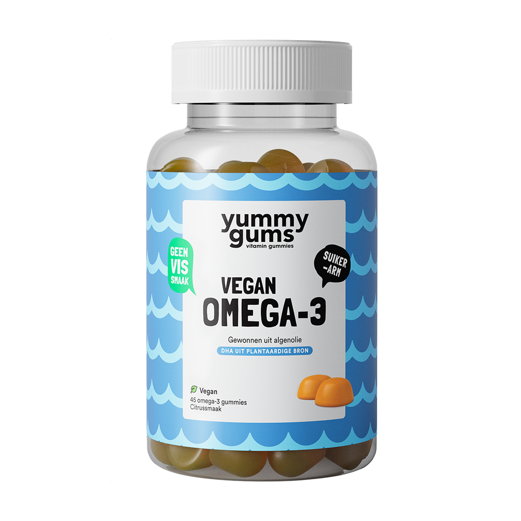 YummyGums Vegan Omega-3 Gummies (45 bitar)