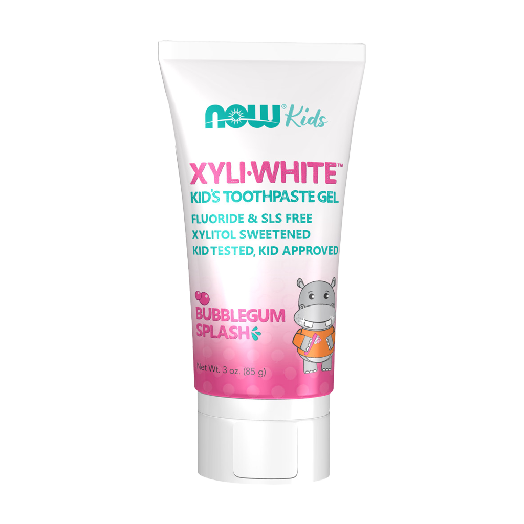 NOW Foods Xyliwhite™ Bubblegum Splash Tandkräm Gel för barn
