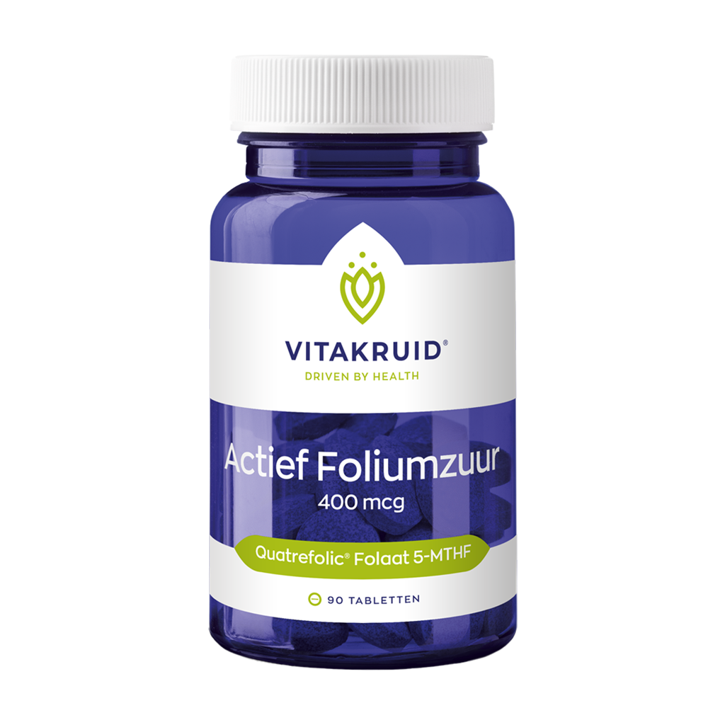 Vitakruid Aktiv folsyra 400 mcg (90 tabletter)