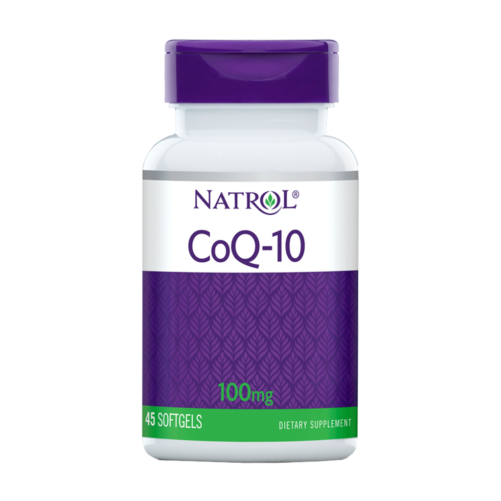 Natrol CoQ-10 Hjärthälsa 100 mg (45 softgels)