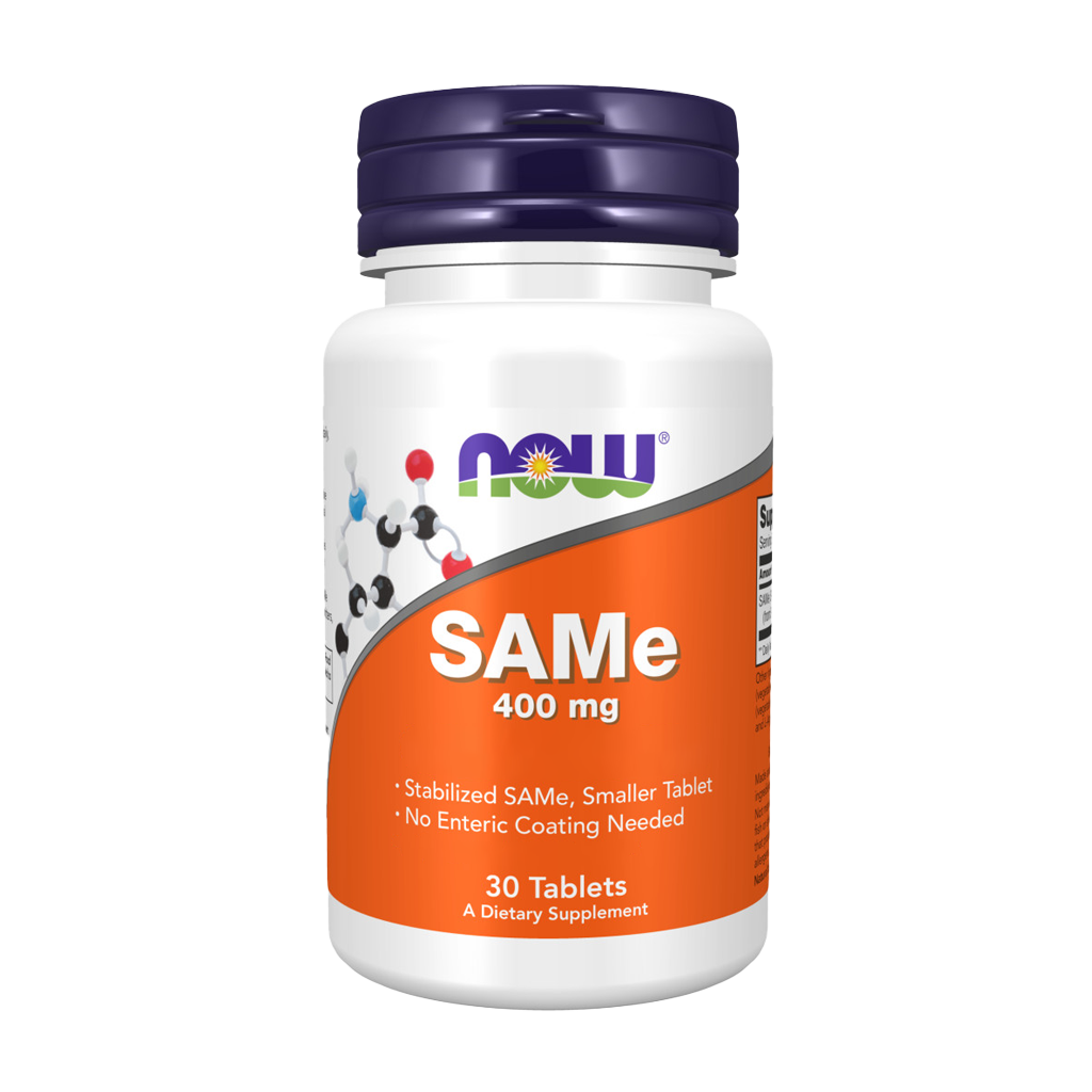NOW Foods SAMe (S-Adenosyl-L-Metionin) 400 mg