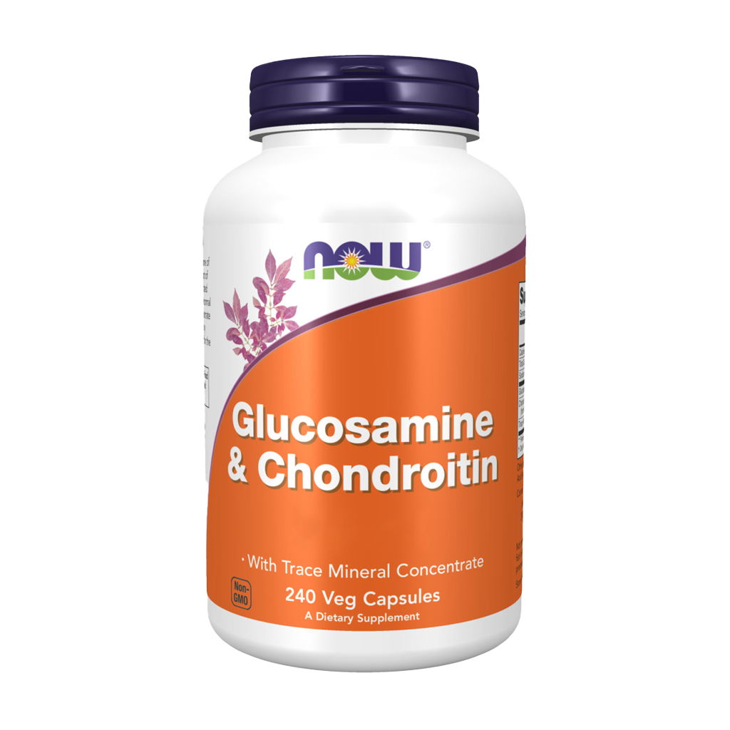 NOW Foods Glucosamin & Chondroitin med spårmineraler