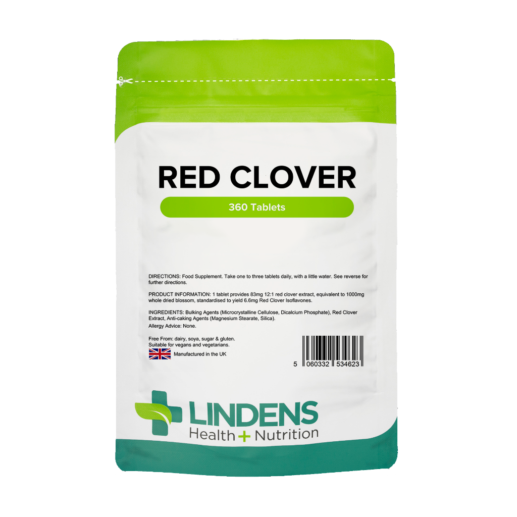Lindens Röd klöver 1000mg (360 tabletter)