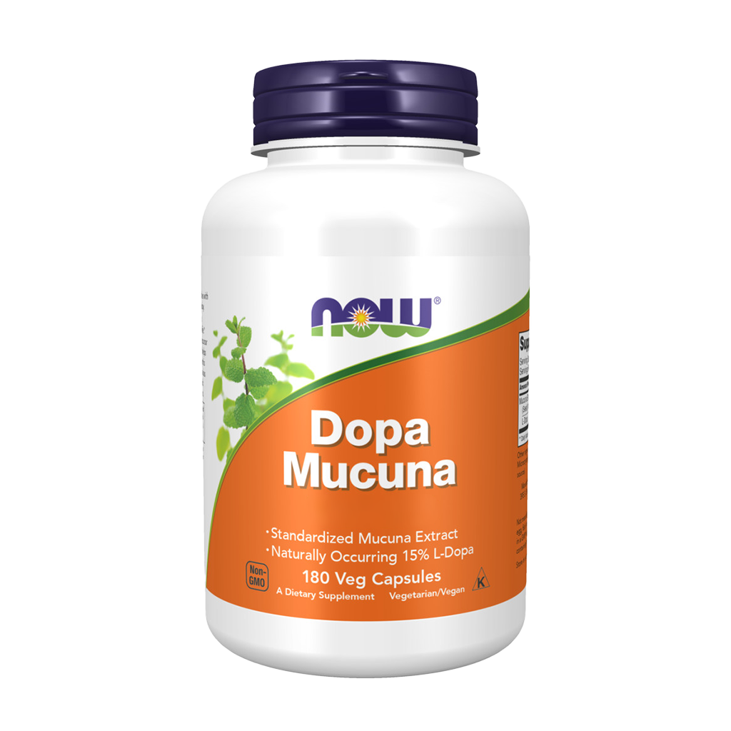 NOW Foods Dopa Mucuna kapslar