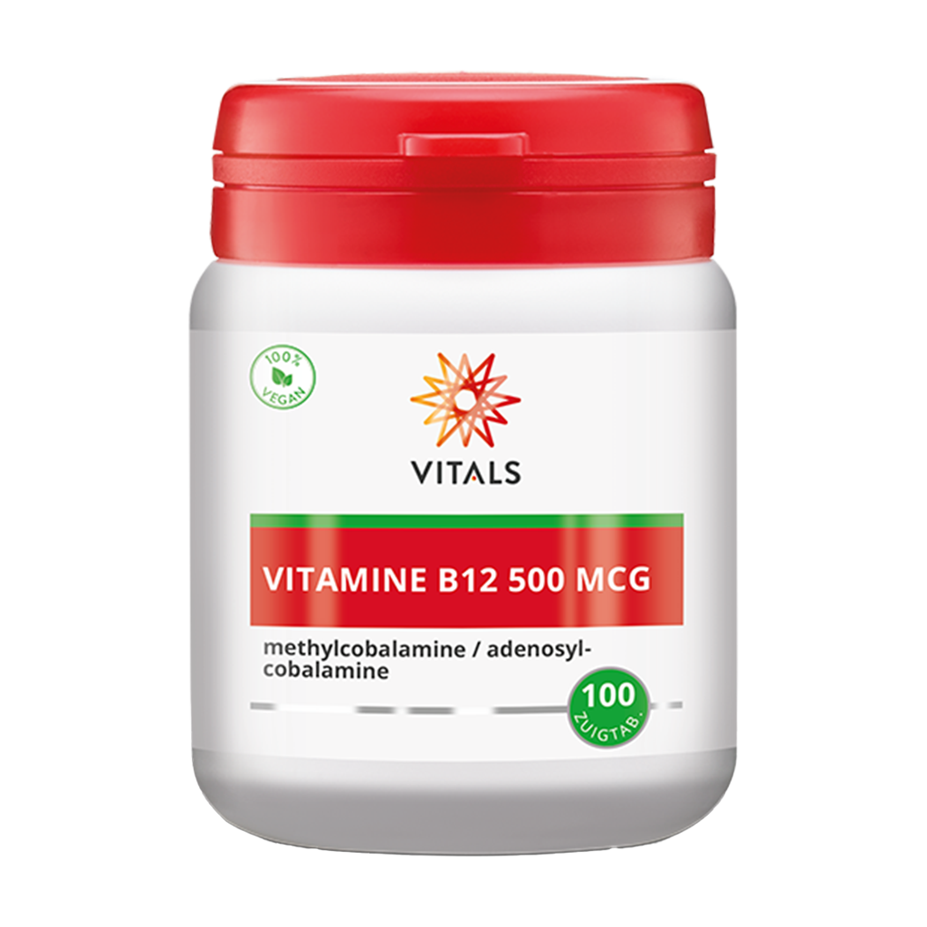 Vitals Vitamin B12 500 mcg (100 sugtabletter)