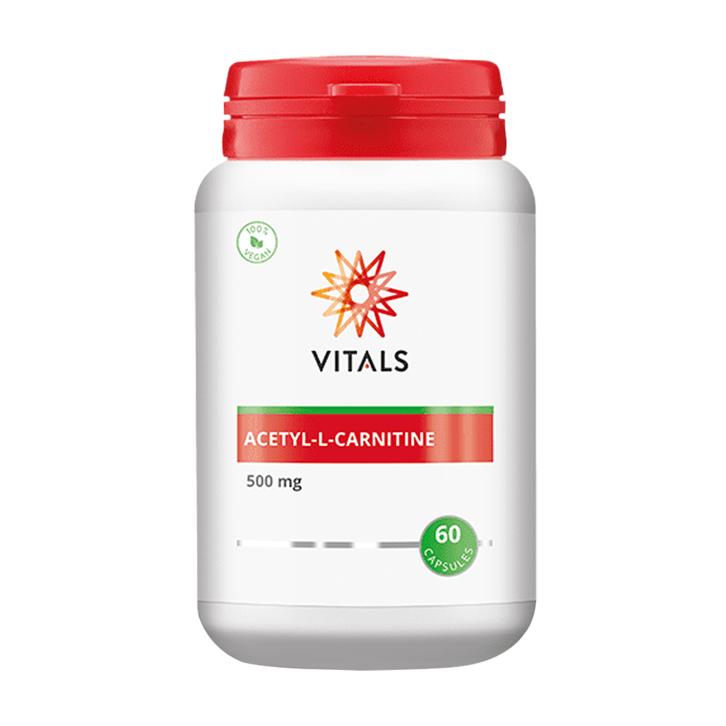Vitals Acetyl-L-karnitin 500 mg (60 kapslar)