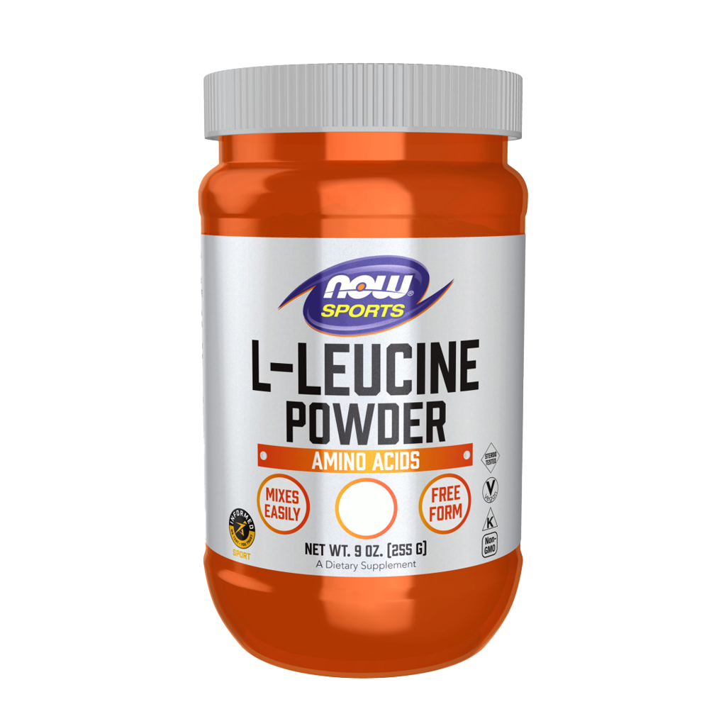 NOW Foods L-Leucin Pulver (255 gram)