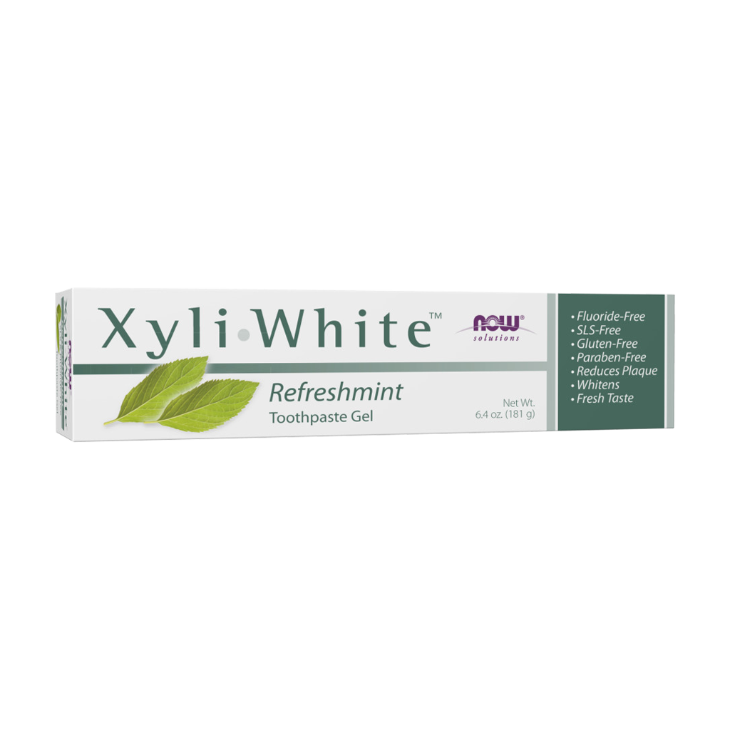 NOW Foods XyliWhite Refreshmint Tandkräm Gel (181 gr.)